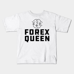 Forex Queen Kids T-Shirt